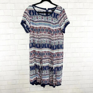 Torrid Multicolor Lightweight Casual Shirt Dress Women's Plus Size 0X